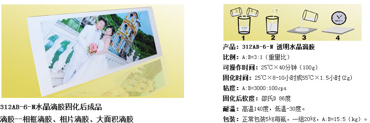 透明水晶滴膠參數(shù)
